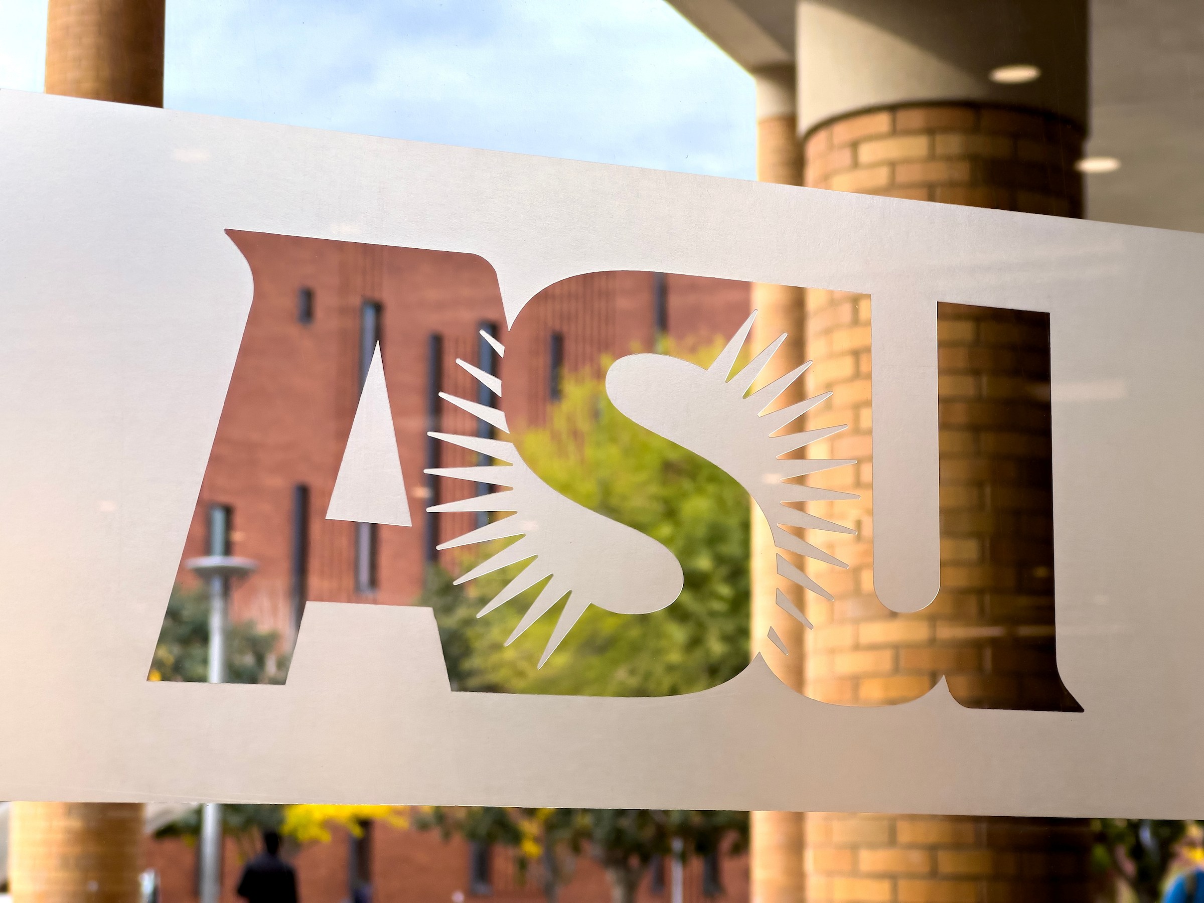 ASU sign.
